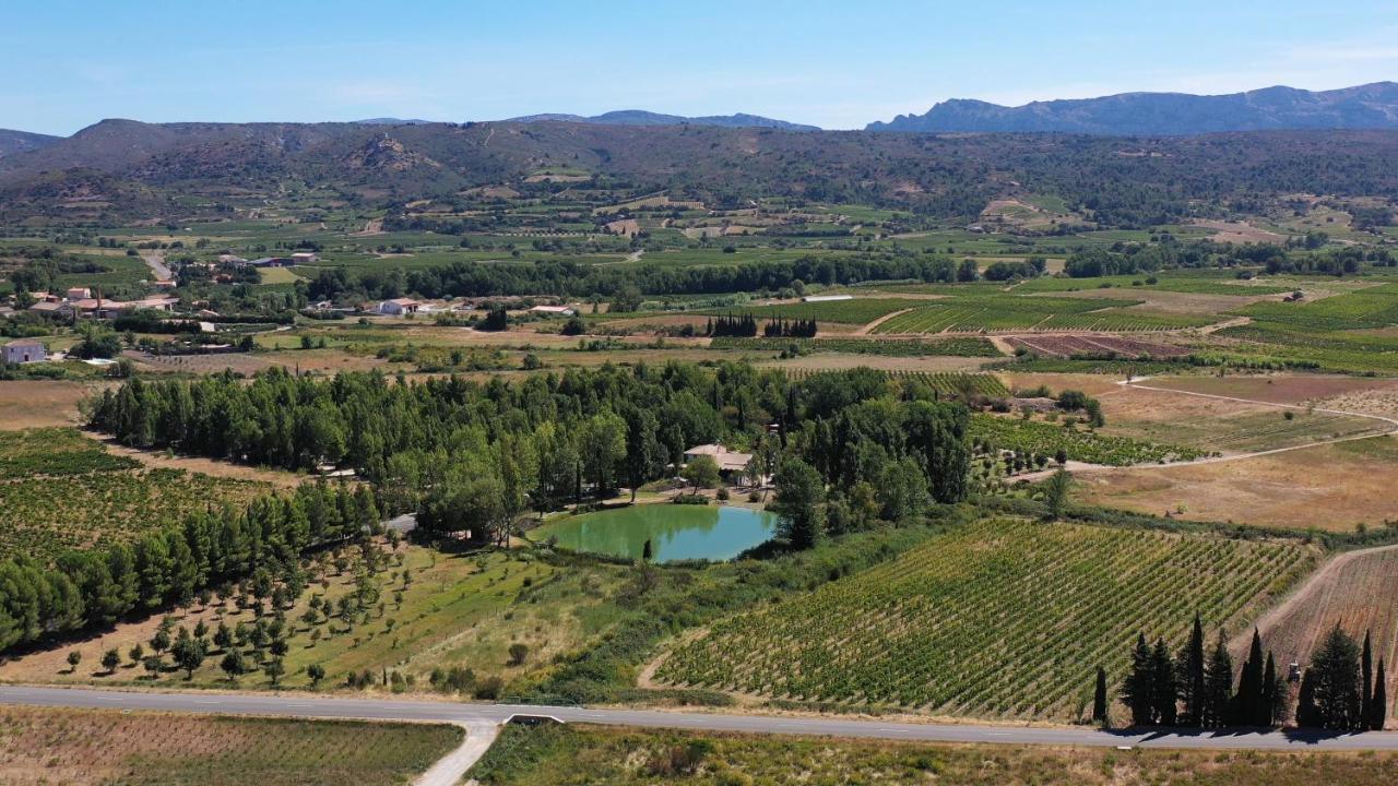 Camping La Peiriere Tuchan Buitenkant foto