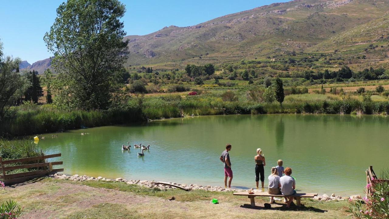 Camping La Peiriere Tuchan Buitenkant foto